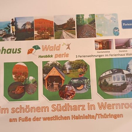 Ferienhaus Waldperle Harzblick Wernrode ภายนอก รูปภาพ