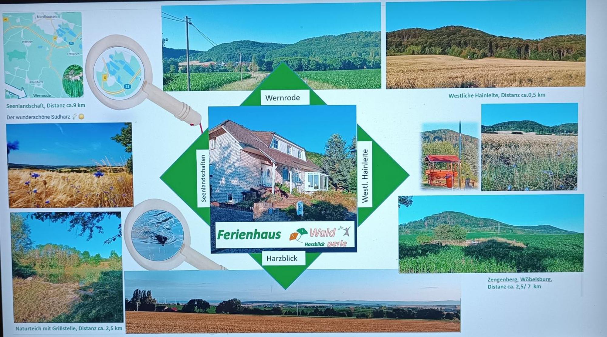 Ferienhaus Waldperle Harzblick Wernrode ภายนอก รูปภาพ